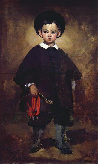 Edouard Manet Le petit Lange Spain oil painting art